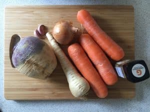 Spiced Root Vegetable Medley Soup