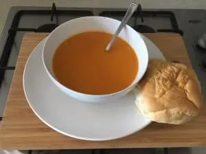 Bonfire Night Roast Tomato & Red Chilli Soup