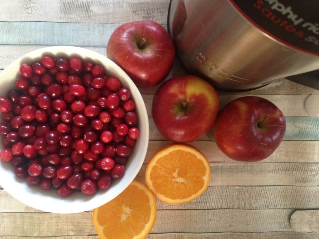 Cranberry and Apple Soup