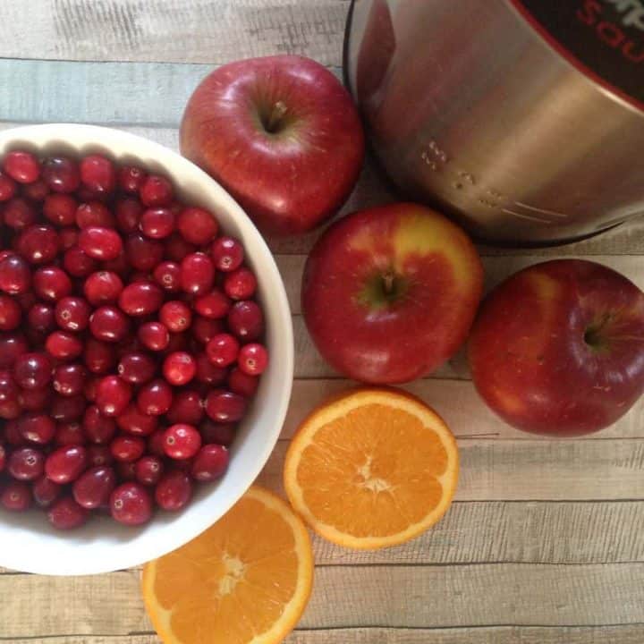 Cranberry and Apple Soup