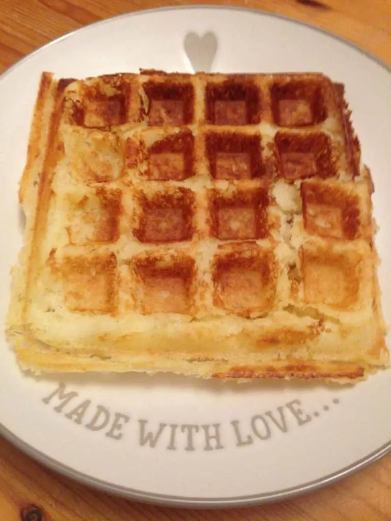 Homemade Potato Waffles