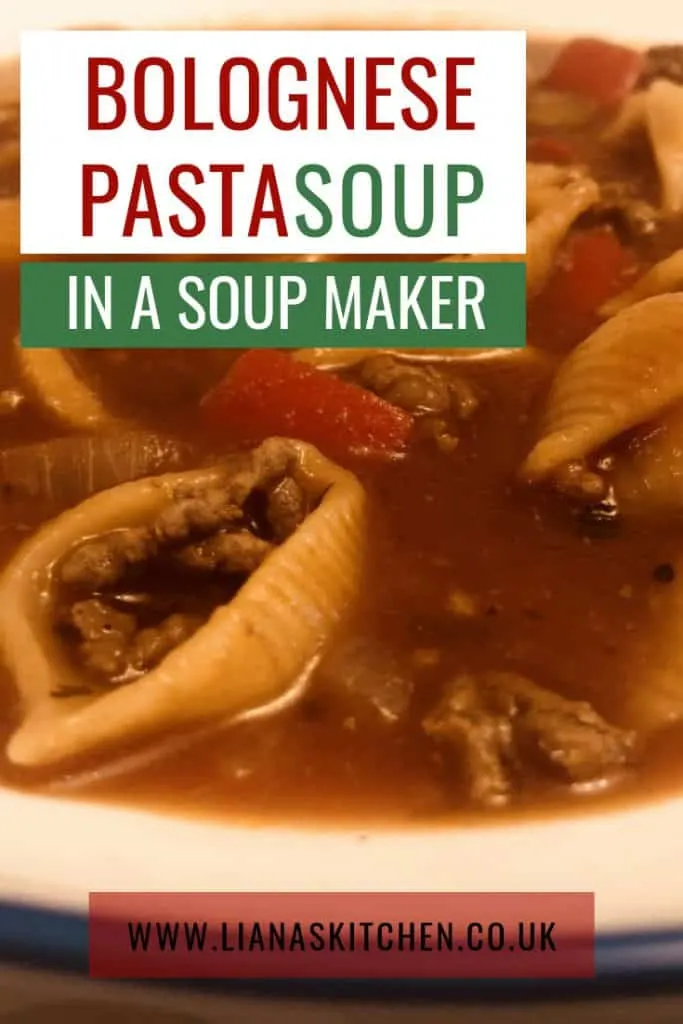 Recipe This  Soup Maker Pasta Soup