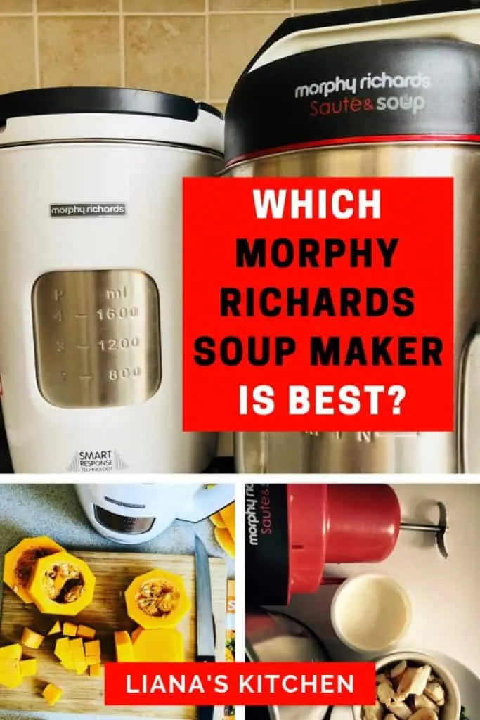 Morphy Richards Soup Maker Review - Liana's Kitchen