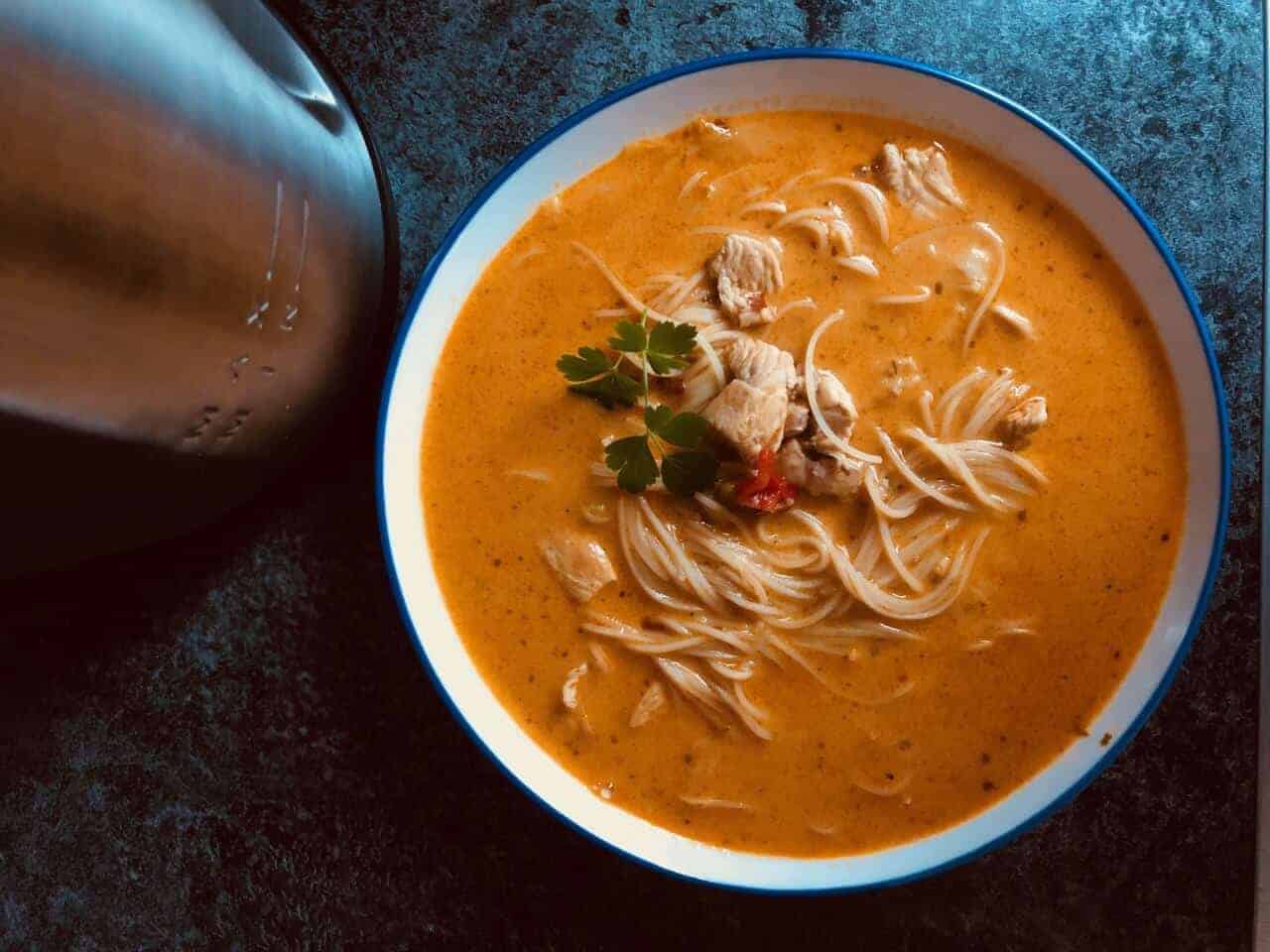 Thai Red Curry Soup In Morphy Richards Soup Maker