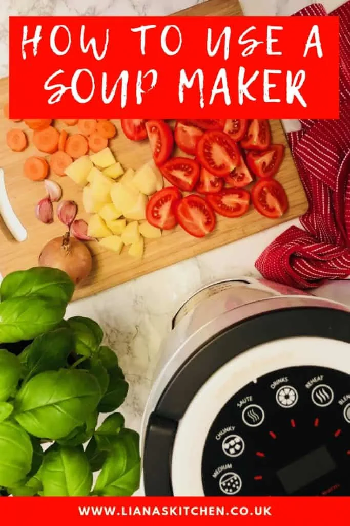 Soup maker recipes and cookery tips