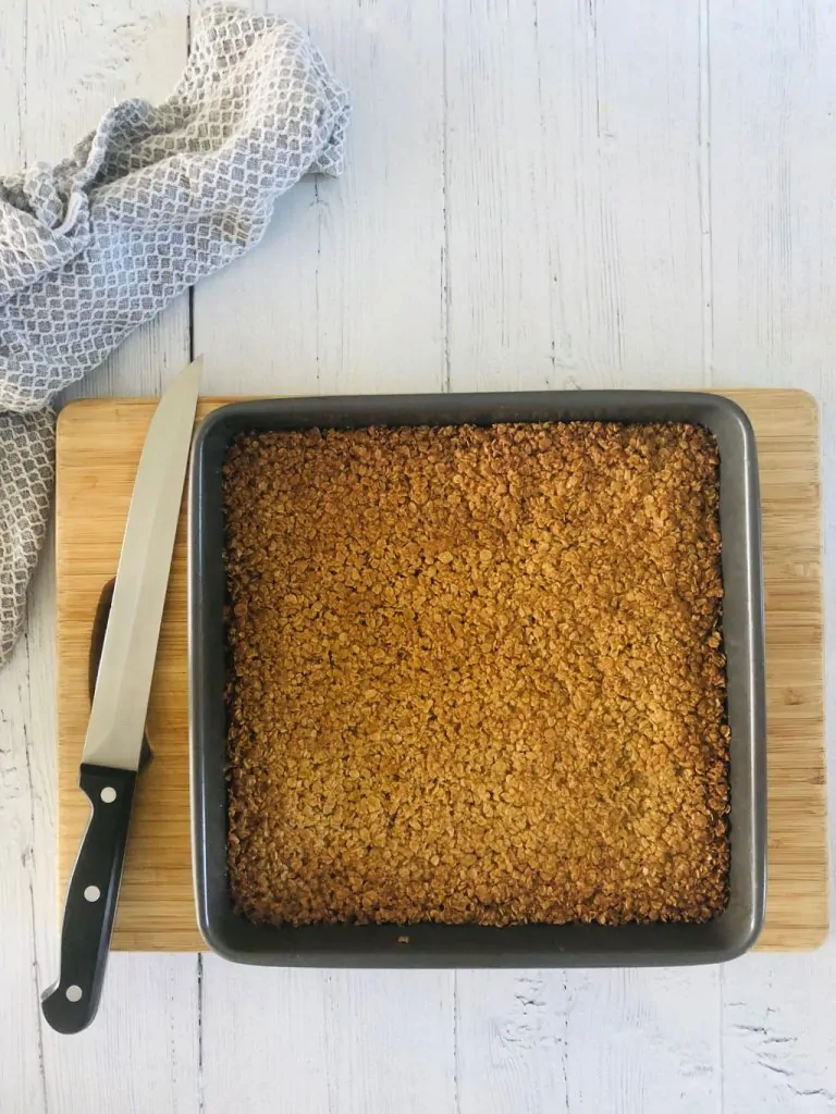 flapjacks cooked in the oven