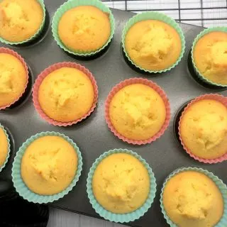 cupcakes on wire rack