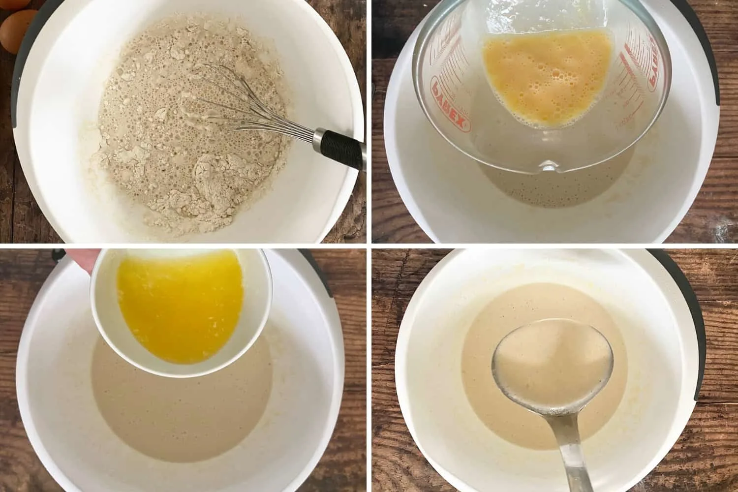 how to make pancakes step by step