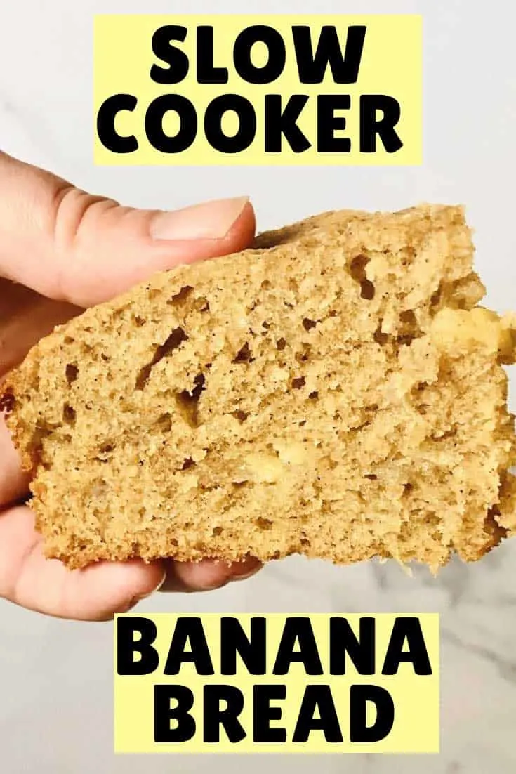 easy slow cooker banana bread