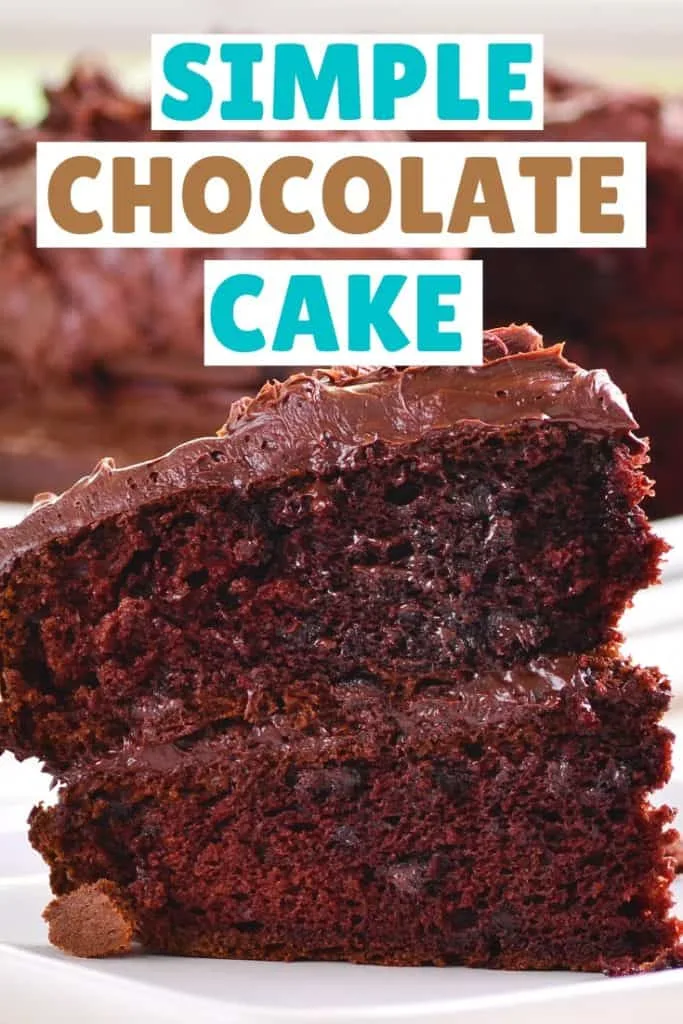 sliced up chocolate cake