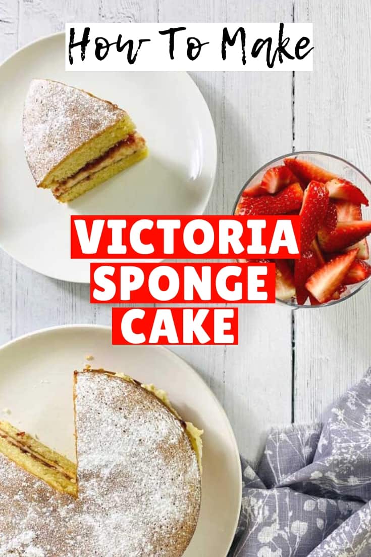 How To Make Victoria Sponge Cake 