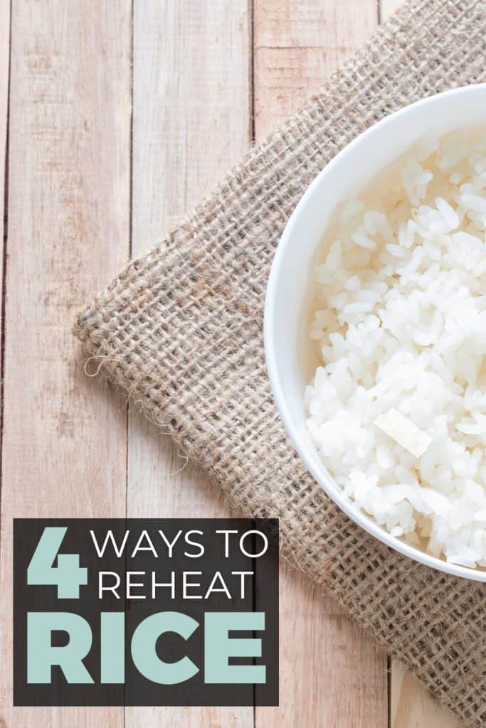 4 ways to reheat rice