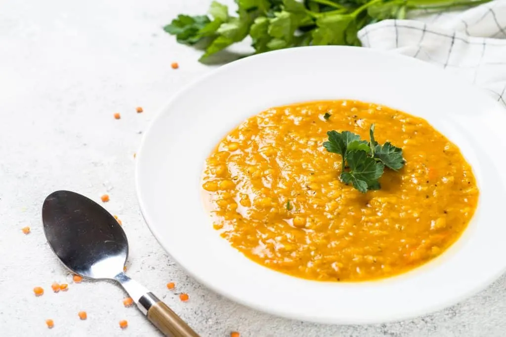 red lentil soup