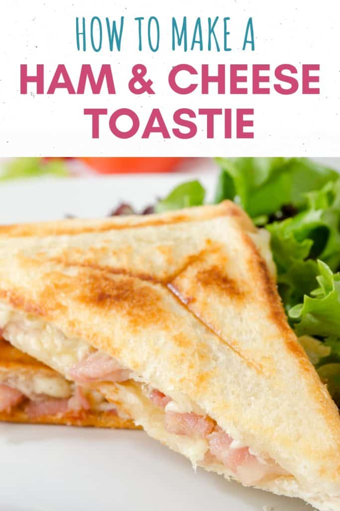 how to make a ham and cheese toastie