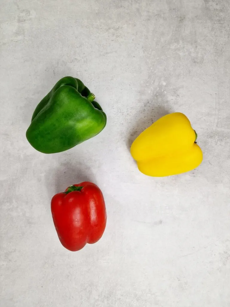 3 sweet bell peppers