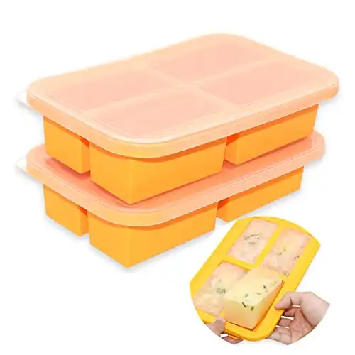 Extra-Large Silicone Soup Freezer Trays