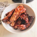Air Fryer BBQ pork ribs