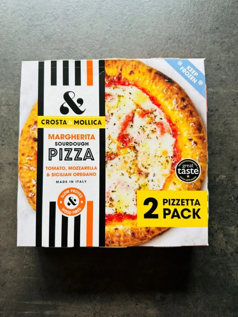 Air Fryer Frozen Pizza Box