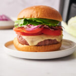 air fryer burger recipe