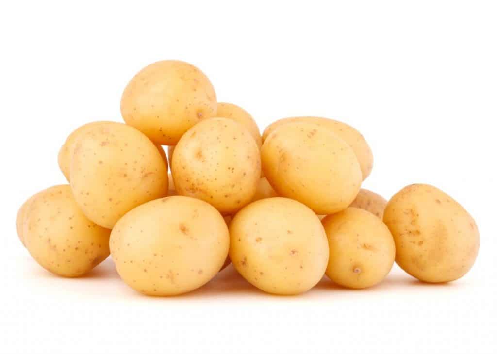 raw baby potatoes