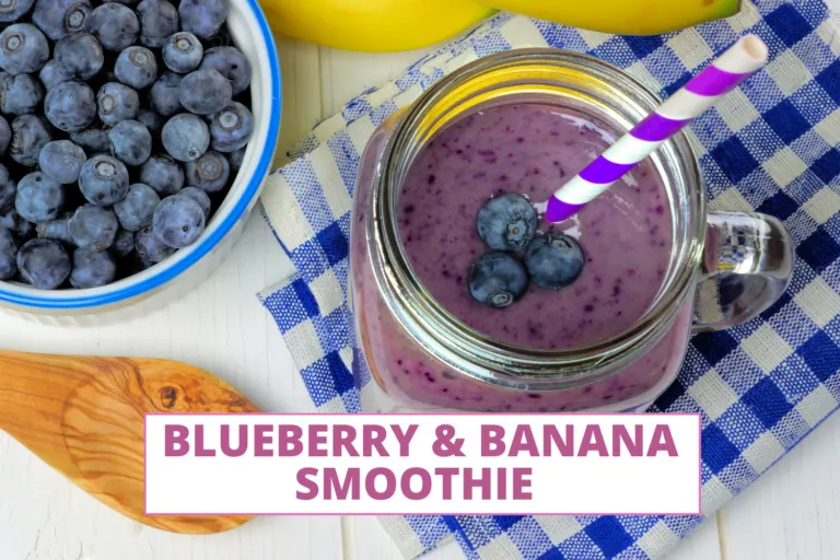Blueberry and Banana Smoothie