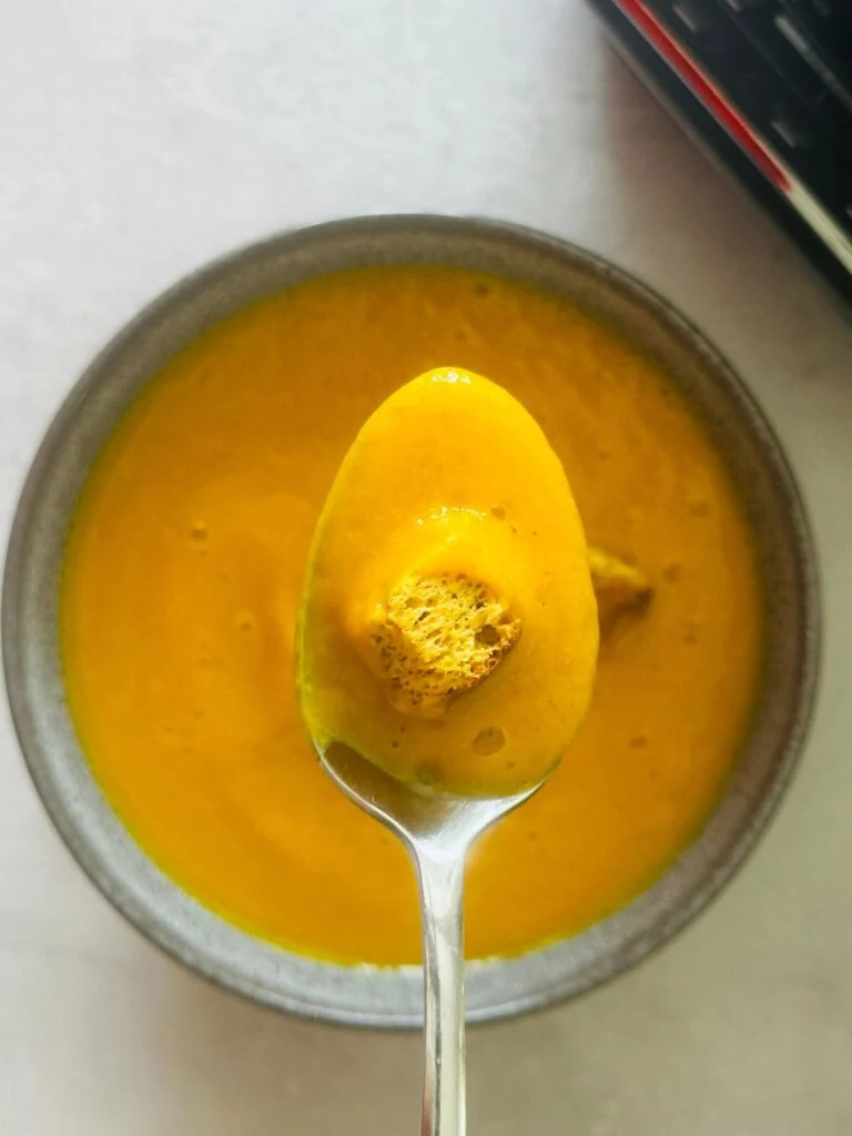 Curried Butternut Squash and Chickpea Soup (in a Soup Maker)