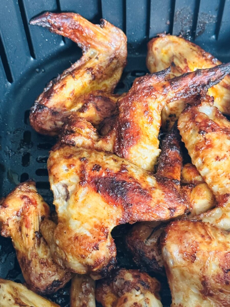 Air Fryer Hot Chicken Wings Liana's Kitchen