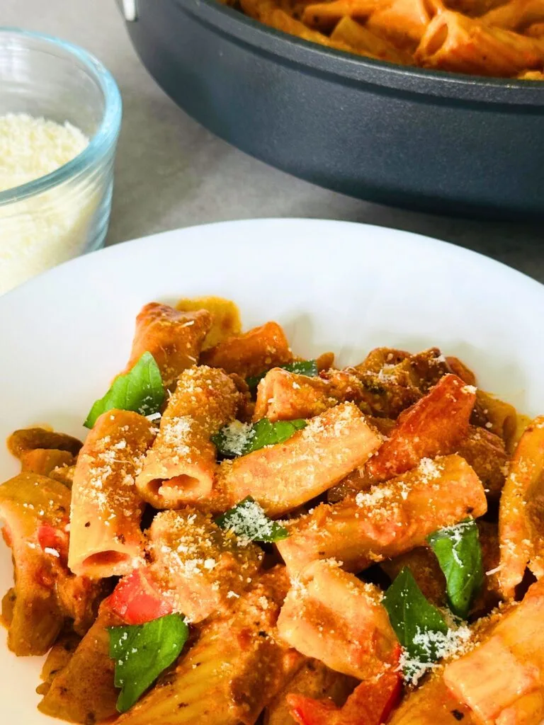 Chicken and Chorizo Pasta (One Pot Meal)