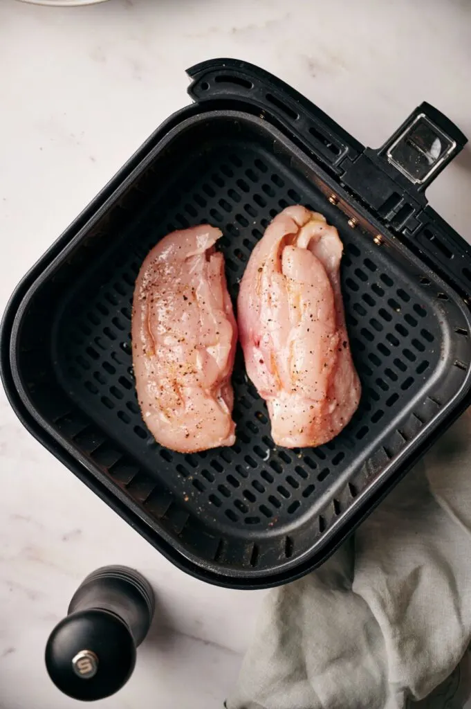 Chicken breasts in air fryer