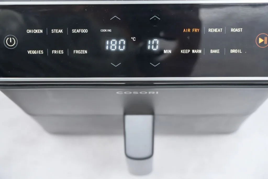 Cosori air fryer temperature and time for croutons