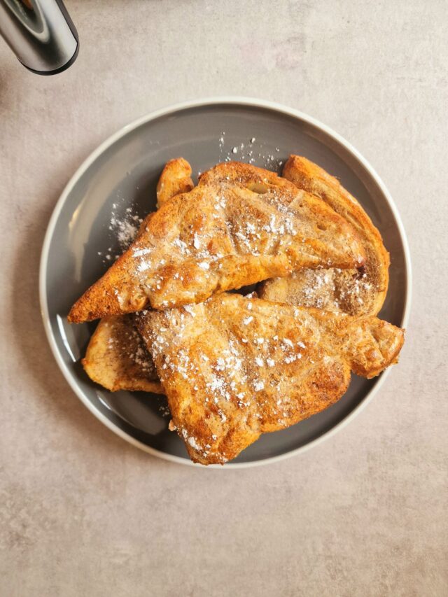 Air Fryer French Toast Liana's Kitchen