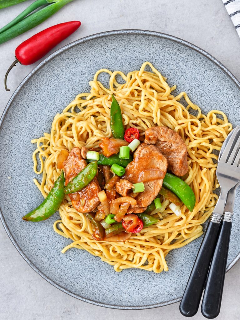 Ginger Garlic Pork Stir Fry