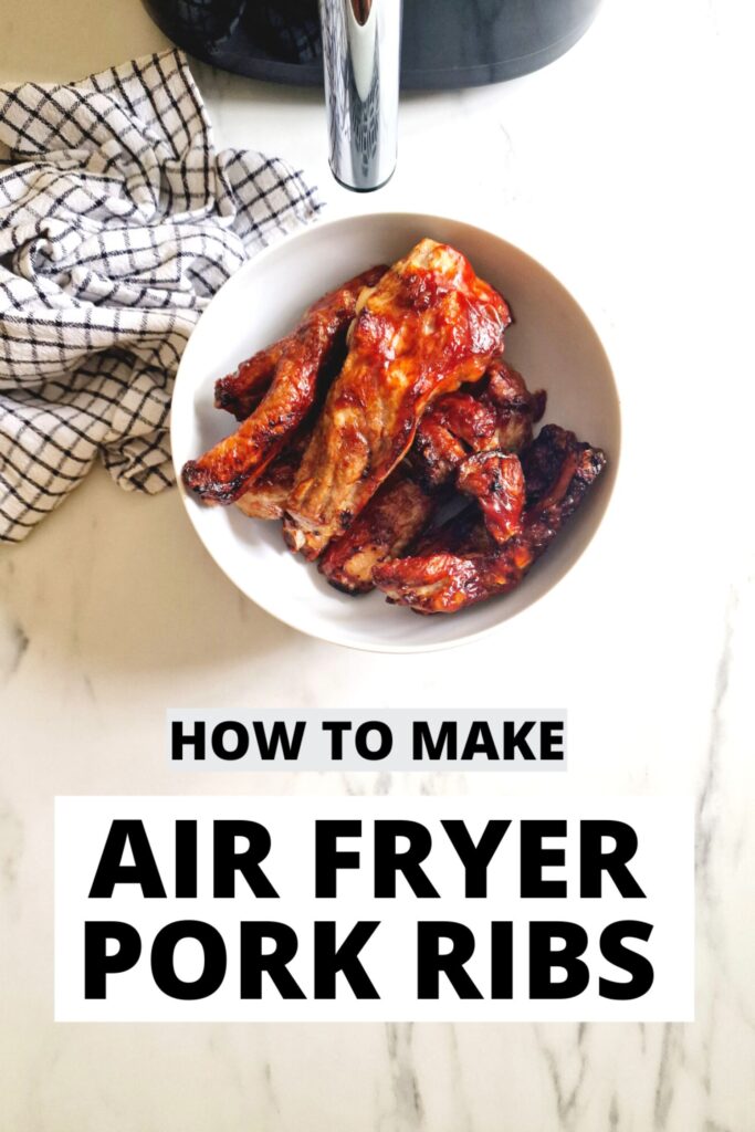 how to make air fryer pork ribs