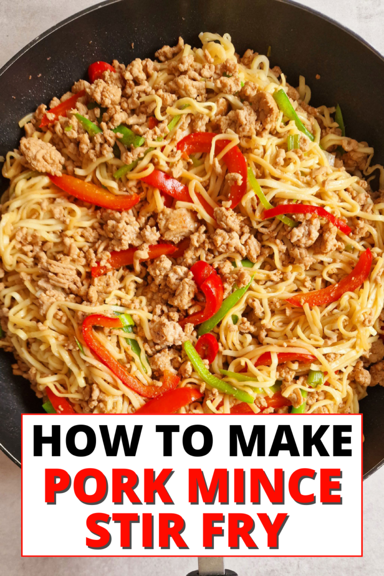 Pork Mince Stir Fry - Liana's Kitchen