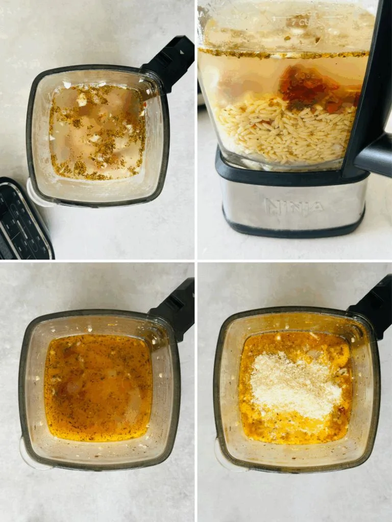 making marry me chicken soup in a soup maker step by step