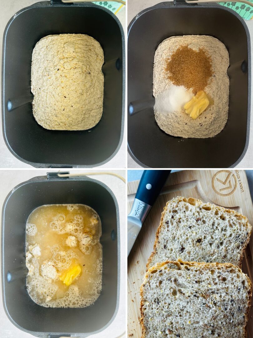 Bread Maker Multigrain Loaf - Liana's Kitchen