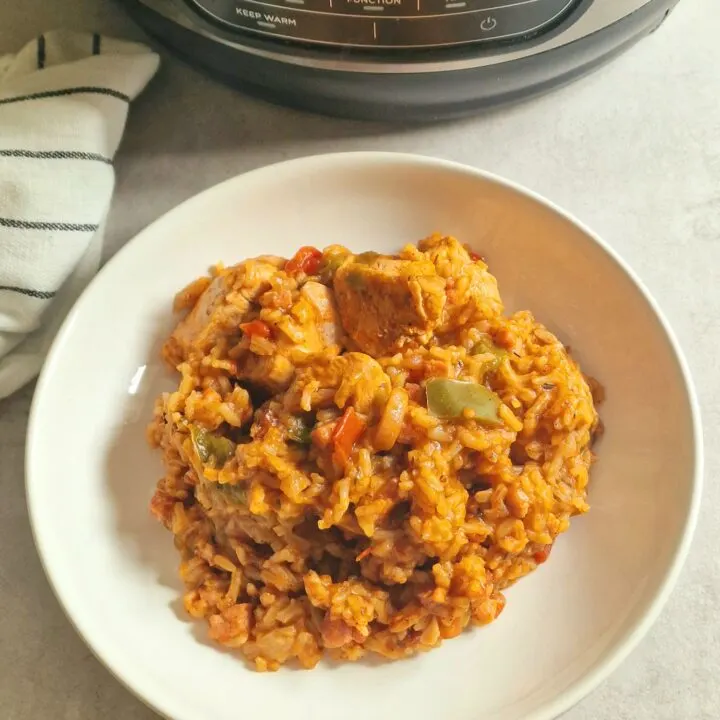 Ninja Foodi Cajun Chicken and Rice