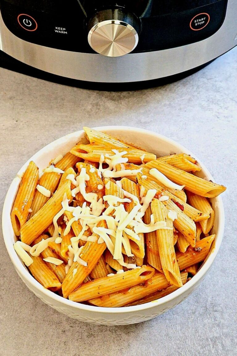 Ninja Foodi Penne Pasta (In Tomato Sauce) Liana's Kitchen