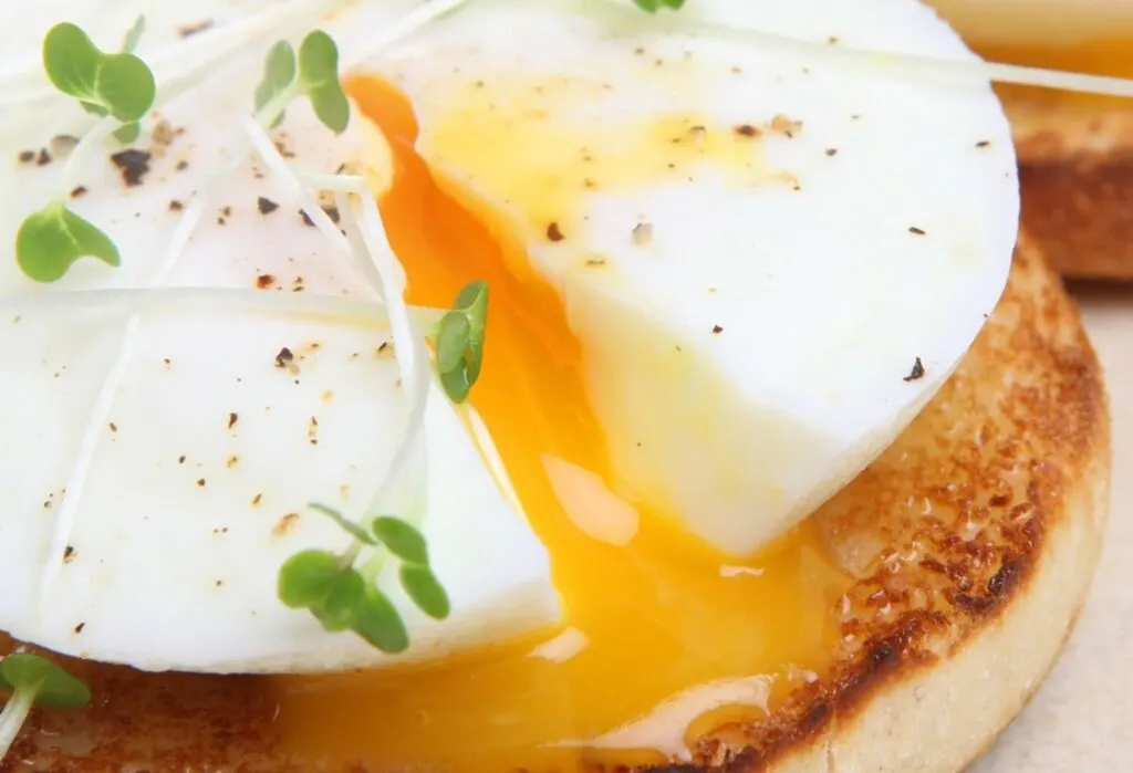 poached eggs