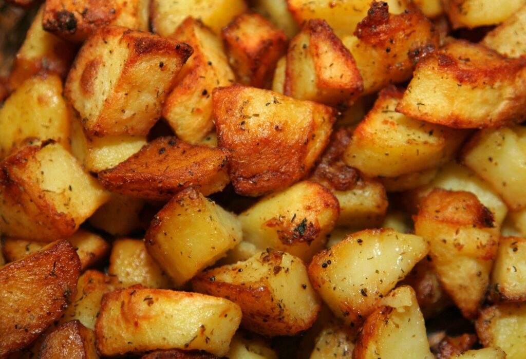 roasted potatoes