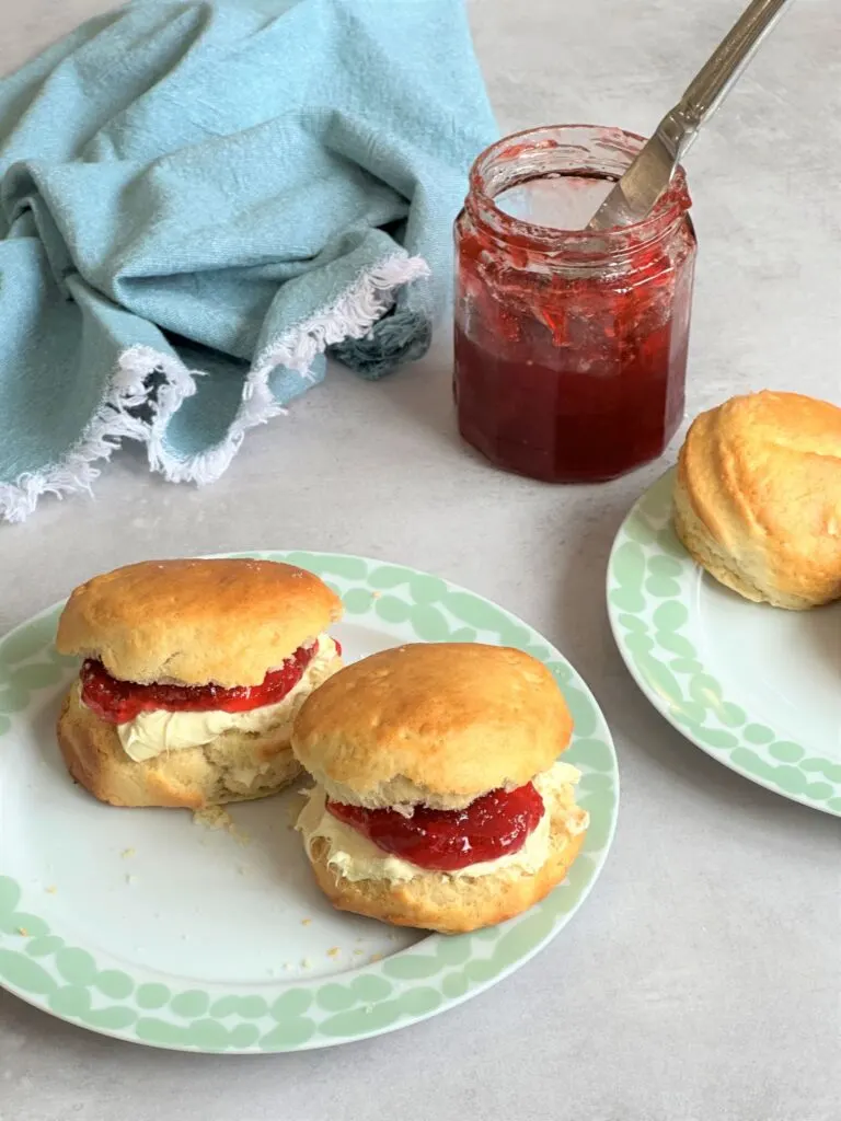 Scones in an air fryer
