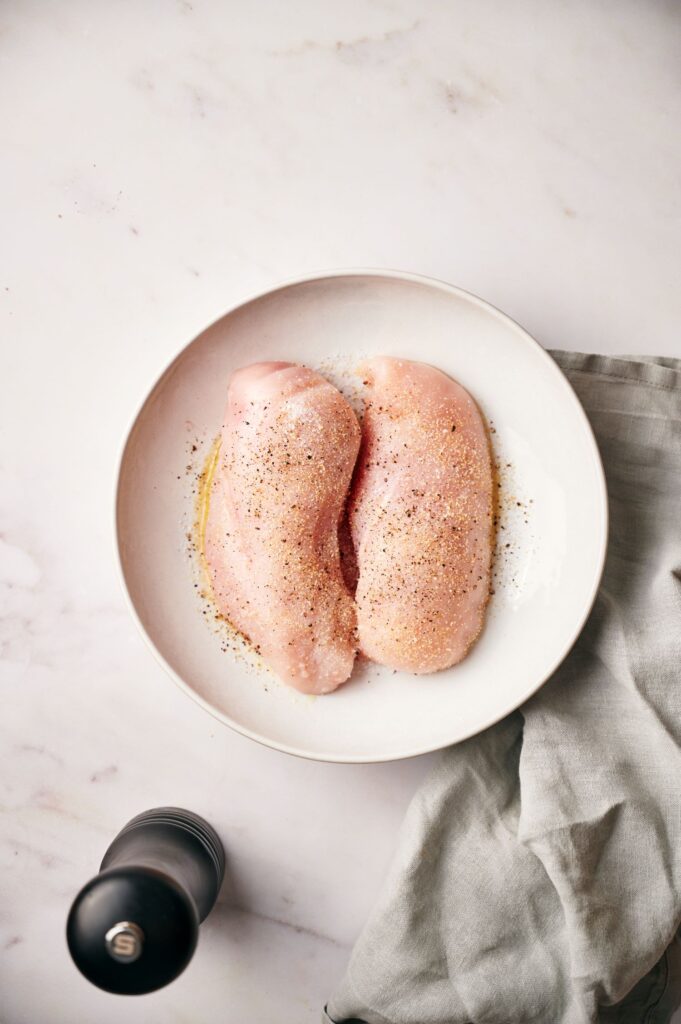 Seasoning chicken breasts for air fryer