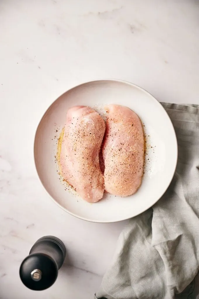 Seasoning chicken breasts for air fryer