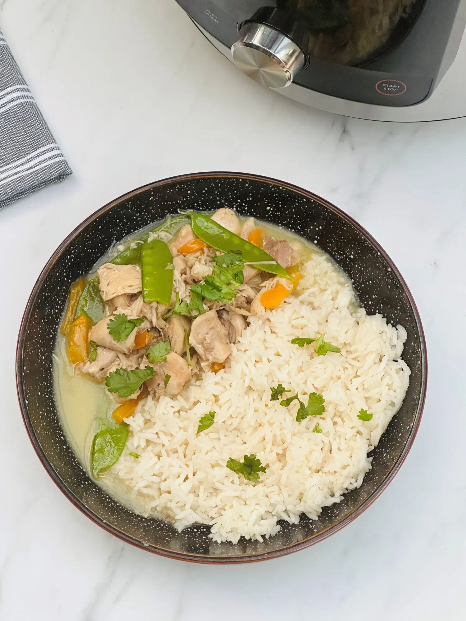 Thai Green Curry and Rice