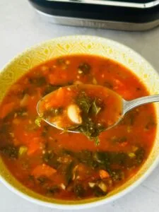 Tuscan Bean Soup in a Ninja Soup Maker