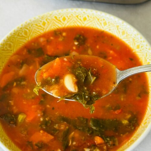 Tuscan Bean Soup in a Ninja Soup Maker