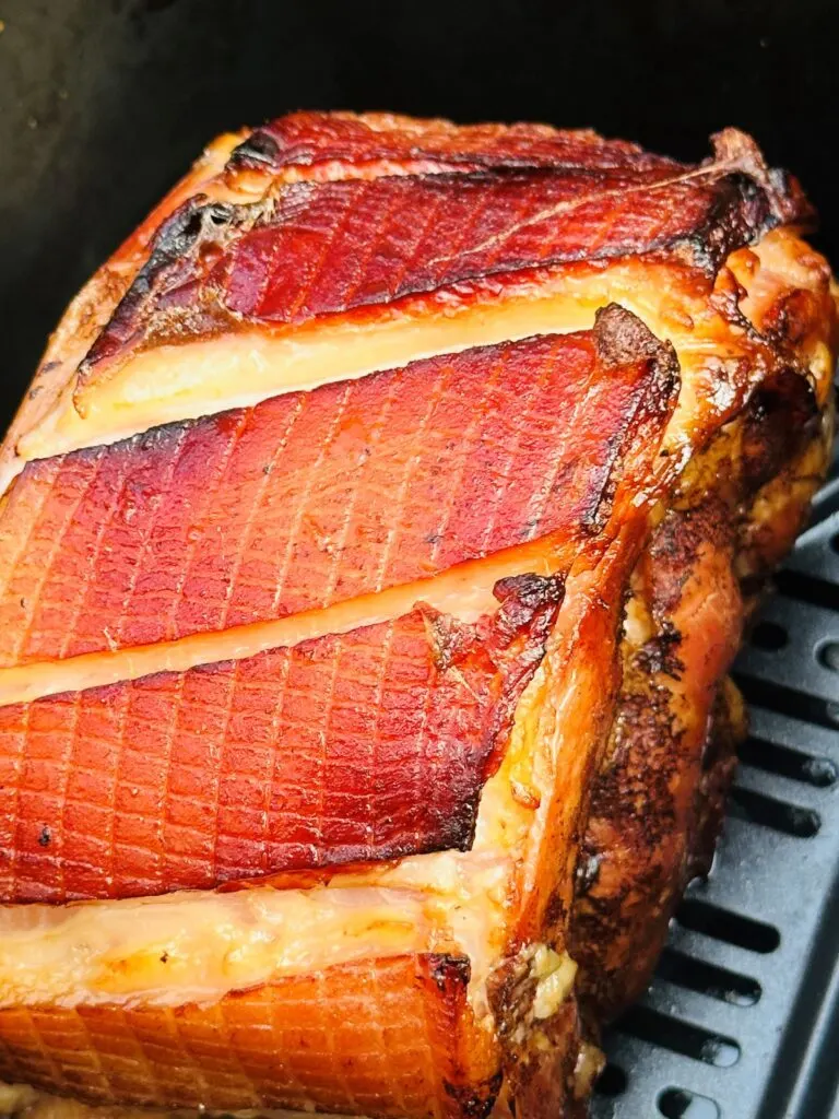 gammon crisped up in air fryer