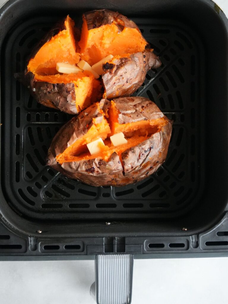 Air Fryer Baked Sweet Potato