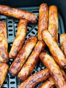 chipolata sausages in air fryer