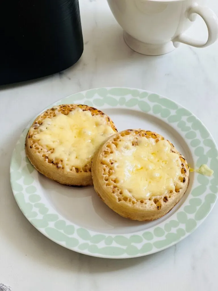 air fryer crumpets